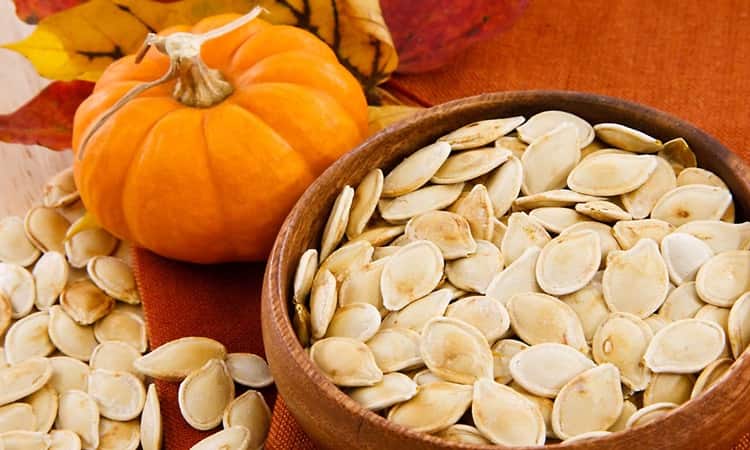 मैग्नीशियम युक्त खाद्य पदार्थ है कंद्दू के बीज - Magnesium rich food Pumpkin Seeds in hindi