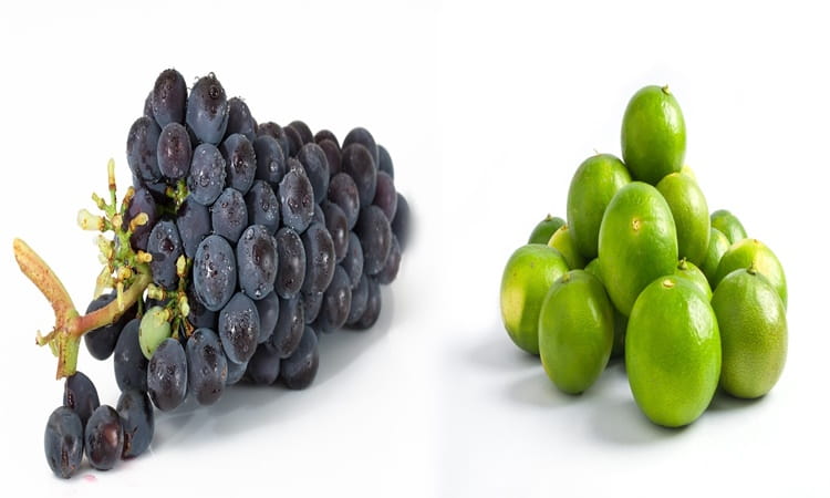 डिटॉक्स वाटर रेसिपी पानी में काले अंगूर और नींबू को मिलाएं – Detox water Recipe Black Grape lime in Hindi