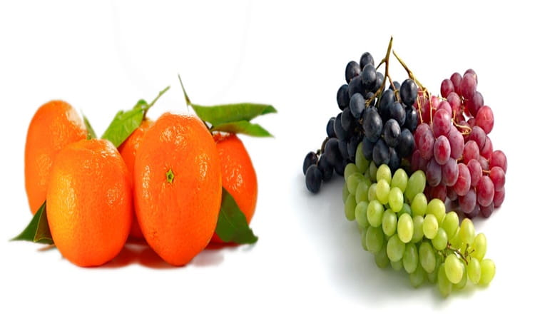 अंगूर और संतरे से बनायें डिटॉक्स वाटर – Grape Orange Detox water in Hindi