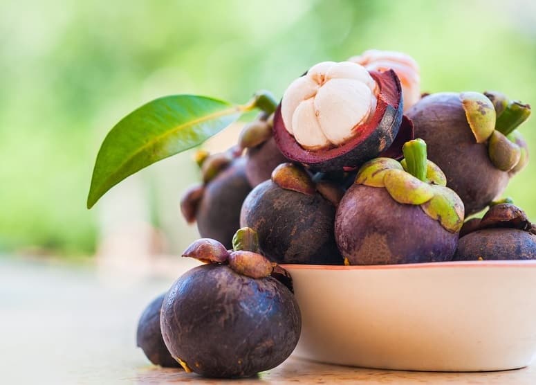 मैंगोस्टीन फल के फायदे, लाभ, उपयोग और नुकसान Mangosteen Fruit