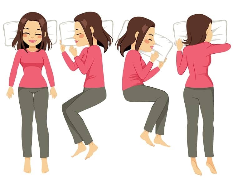 शरीर के आम दर्द को दूर करने के लिए सोने की सही पोज़ीशन – Sleeping Positions Fix Common Body Problems in Hindi